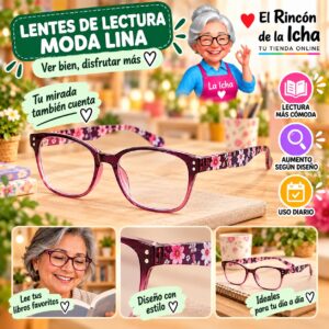 RI-ML-01700 Lentes de Lectura Moda Lina Diseño 178355