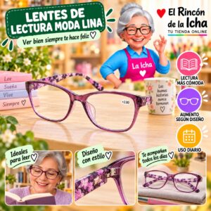 RI-ML-01704 Lentes de Lectura Moda Lina Diseño 178357