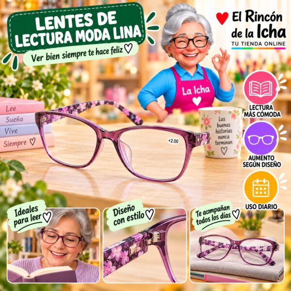 Lentes de Lectura Moda Lina Diseño 178357