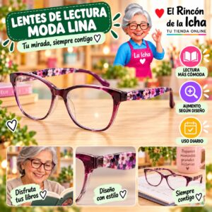 RI-ML-01705 Lentes de Lectura Moda Lina Diseño 178358