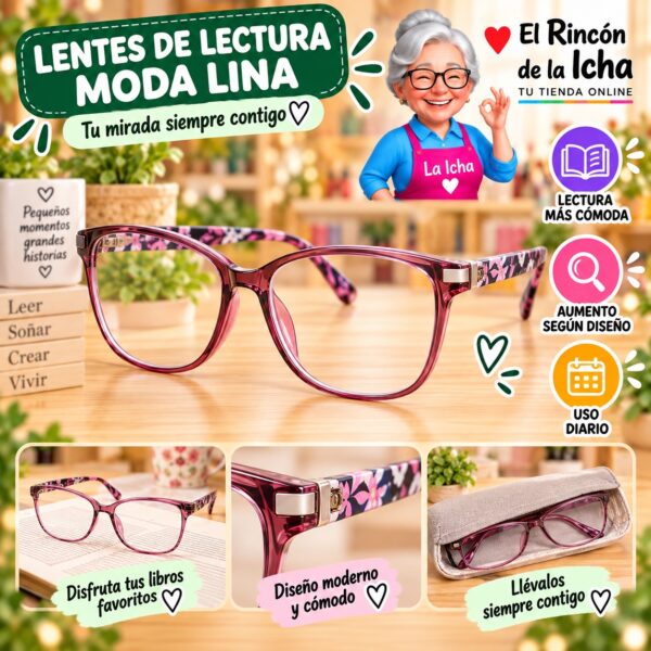 Lentes de Lectura Moda Lina Diseño 178520
