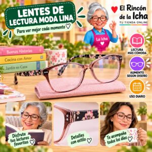 RI-ML-01711 Lentes de Lectura Moda Lina Diseño 178522