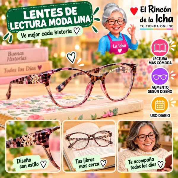 Lentes de Lectura Moda Lina Diseño 178524