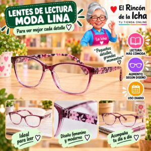 RI-ML-01716 Lentes de Lectura Moda Lina Diseño 178525-1