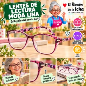 RI-ML-01717 Lentes de Lectura Moda Lina Diseño 178525