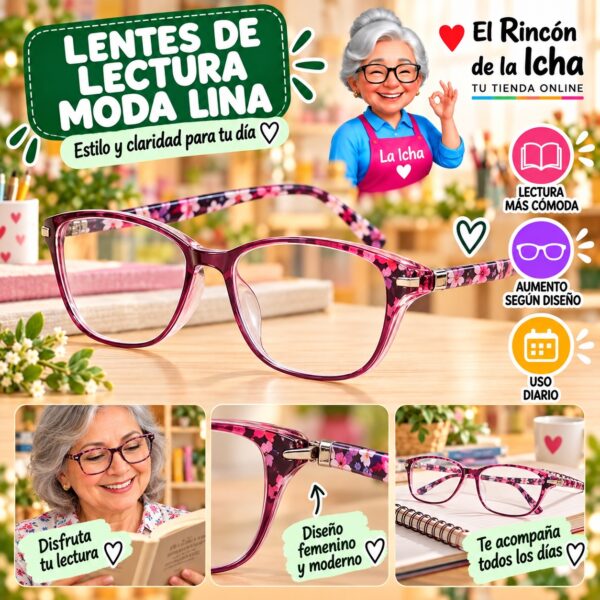 Lentes de Lectura Moda Lina Diseño 178525
