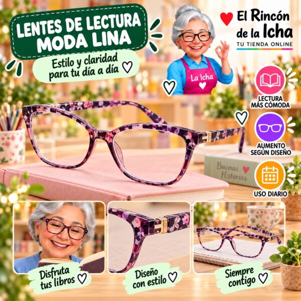 Lentes de Lectura Moda Lina Diseño 178361