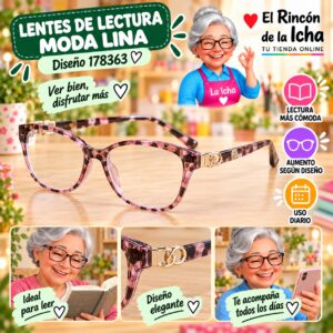 RI-ML-01728 Lentes de Lectura Moda Lina Diseño 178363