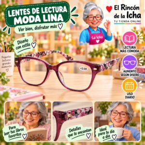 RI-ML-01733 Lentes de Lectura Moda Lina Diseño 178367