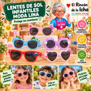 RI-ML-01739 Lentes de Sol Infantiles Moda Lina Diseño 178721