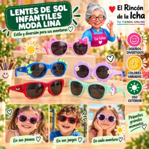 RI-ML-01743 Lentes de Sol Infantiles Moda Lina Diseño 178966