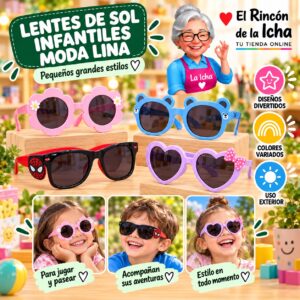 RI-ML-01752 Lentes de Sol Infantiles Moda Lina Diseño 178972