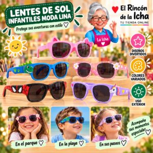 RI-ML-01755 Lentes de Sol Infantiles Moda Lina Diseño 178715
