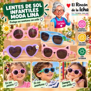 RI-ML-01758 Lentes de Sol Infantiles Moda Lina Diseño 178392