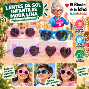 RI-ML-01759 Lentes de Sol Infantiles Moda Lina Diseño 178393