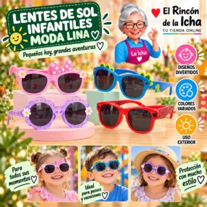 RI-ML-01761 Lentes de Sol Infantiles Moda Lina Diseño 178976