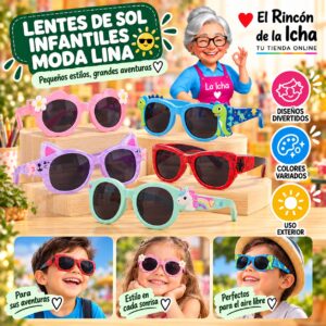 RI-ML-01762 Lentes de Sol Infantiles Moda Lina Diseño 178977