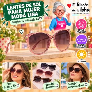 RI-ML-01776 Lentes de Sol para Mujer Moda Lina Diseño 178610