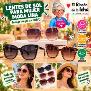 RI-ML-01777 Lentes de Sol para Mujer Moda Lina Diseño 178613