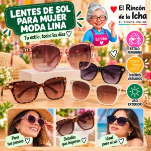 RI-ML-01778 Lentes de Sol para Mujer Moda Lina Diseño 178614