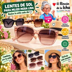 RI-ML-01779 Lentes de Sol para Mujer Moda Lina Diseño 178611