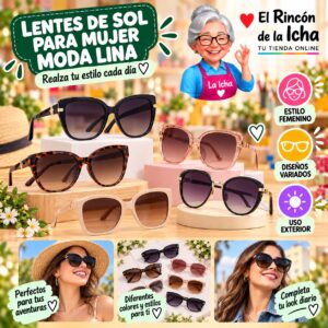 RI-ML-01780 Lentes de Sol para Mujer Moda Lina Diseño 178625