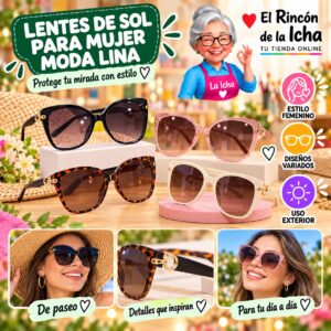 RI-ML-01789 Lentes de Sol para Mujer Moda Lina Diseño 178893