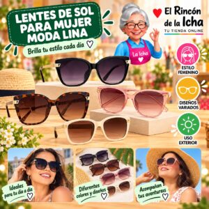 RI-ML-01795 Lentes de Sol para Mujer Moda Lina Diseño 178899