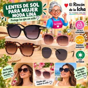 RI-ML-01796 Lentes de Sol para Mujer Moda Lina Diseño 178900