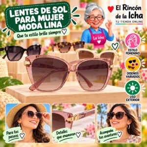 RI-ML-01797 Lentes de Sol para Mujer Moda Lina Diseño 178901