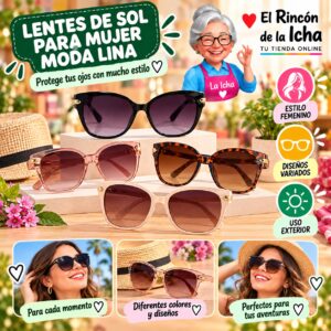 RI-ML-01799 Lentes de Sol para Mujer Moda Lina Diseño 178903