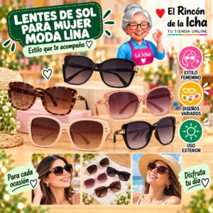 RI-ML-01802 Lentes de Sol para Mujer Moda Lina Diseño 178906