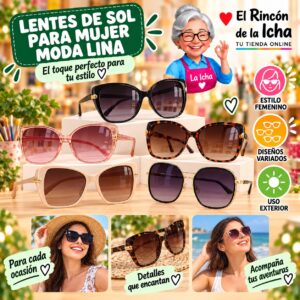 RI-ML-01803 Lentes de Sol para Mujer Moda Lina Diseño 178907