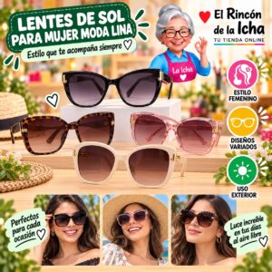RI-ML-01810 Lentes de Sol para Mujer Moda Lina Diseño 178914