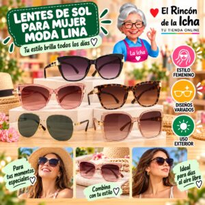 RI-ML-01814 Lentes de Sol para Mujer Moda Lina Diseño 178918