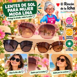 RI-ML-01819 Lentes de Sol para Mujer Moda Lina Diseño 178923