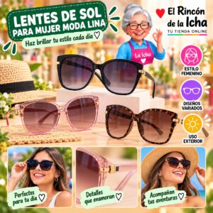 RI-ML-01823 Lentes de Sol para Mujer Moda Lina Diseño 178604