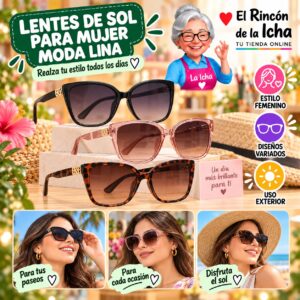 RI-ML-01825 Lentes de Sol para Mujer Moda Lina Diseño 178928