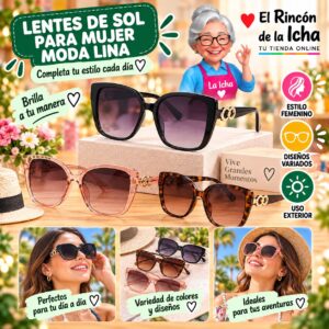 RI-ML-01831 Lentes de Sol para Mujer Moda Lina Diseño 178934