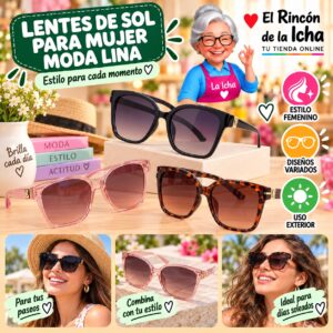 RI-ML-01835 Lentes de Sol para Mujer Moda Lina Diseño 178749