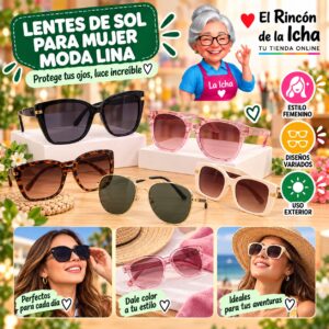 RI-ML-01836 Lentes de Sol para Mujer Moda Lina Diseño 178750