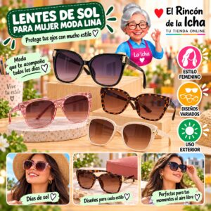 RI-ML-01839 Lentes de Sol para Mujer Moda Lina Diseño 178938
