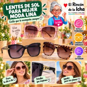 RI-ML-01840 Lentes de Sol para Mujer Moda Lina Diseño 178939