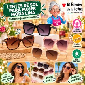 RI-ML-01841 Lentes de Sol para Mujer Moda Lina Diseño 178940