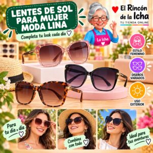 RI-ML-01842 Lentes de Sol para Mujer Moda Lina Diseño 178751