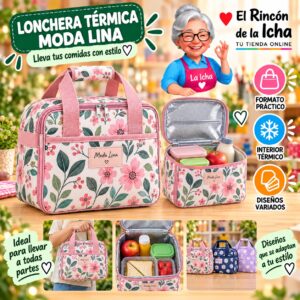 RI-ML-01874 Lonchera Térmica Moda Lina Diseño 170650