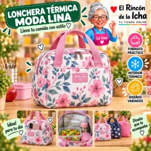 RI-ML-01876 Lonchera Térmica Moda Lina Diseño 170752