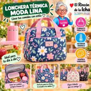 RI-ML-01878 Lonchera Térmica Moda Lina Diseño 170759