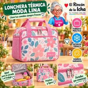 RI-ML-01880 Lonchera Térmica Moda Lina Diseño 170760