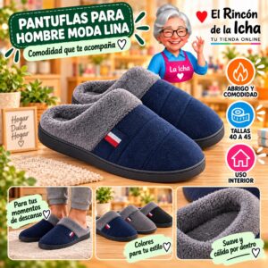 Pantuflas para Hombre Moda Lina Diseño 850591